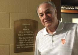 San Francisco Giants Equipment Manager Mike Murphy